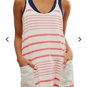 Free people movement striped dress